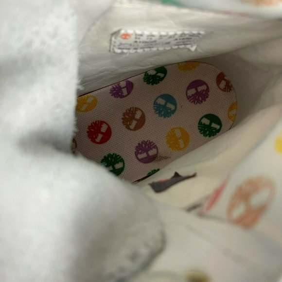 Timberland Signature Logo Lace Up Snow Boots 9.5 - Picture 8 of 11